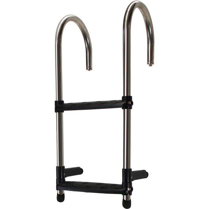 Zwemtrap Rvs 2 Treden 67x30cm