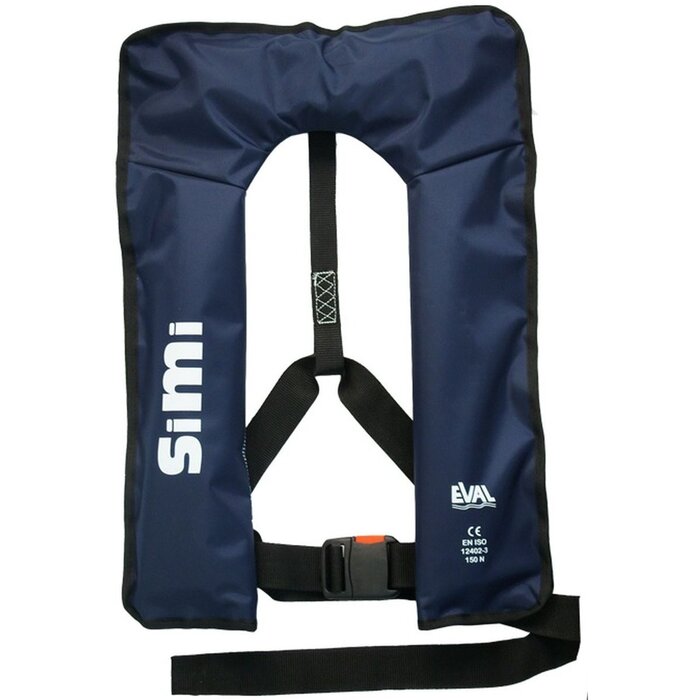 Eval Simi Opblaasbaar Reddingsvest 160N Blauw