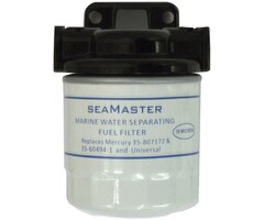 Brandstoffilter Waterafscheider Benzine voor Mercury - 35-807172, 35-60494-1 en Universeel