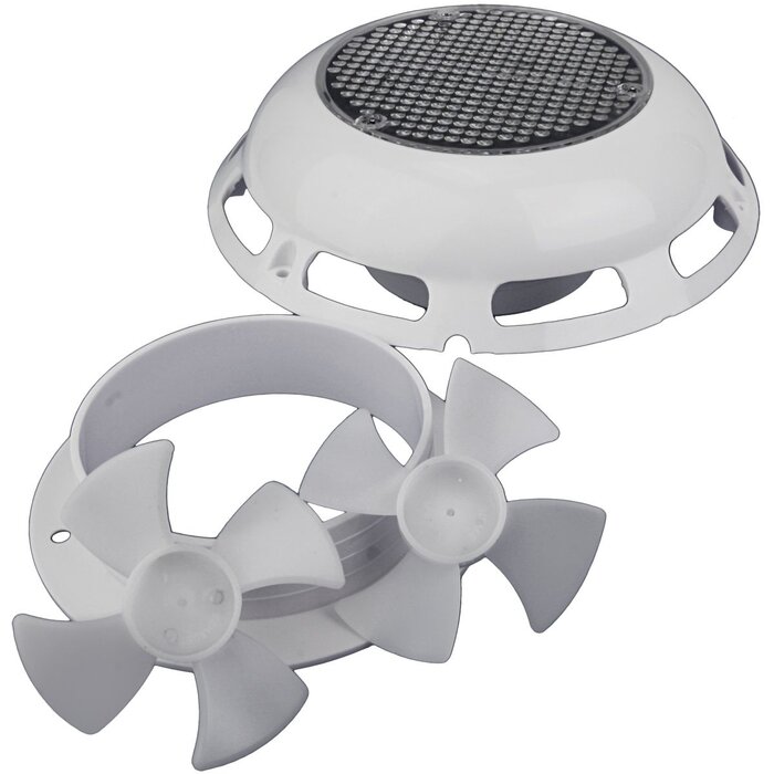 Solar Dekventilator 760mm met Batterij