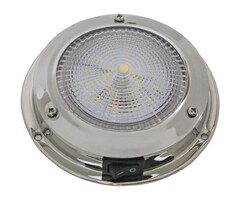 Plafondlamp Boot LED 12 Volt 107mm Rvs