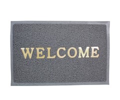 Deurmat Welcome on Board 57x37cm Grijs