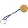 Floating Cork Ball Keychain 35mm