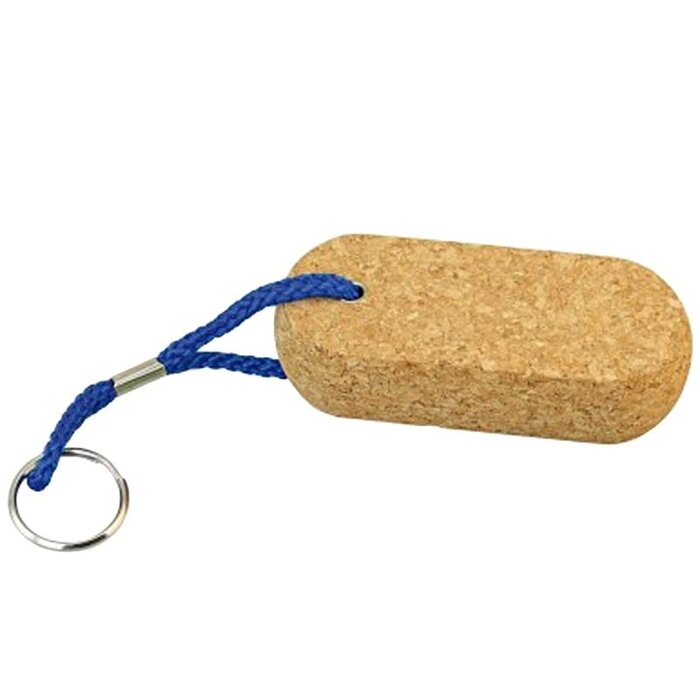 Floating Cork Keychain 107x50mm