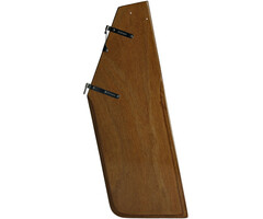 Optimist Rudderblade with Fitings Wood