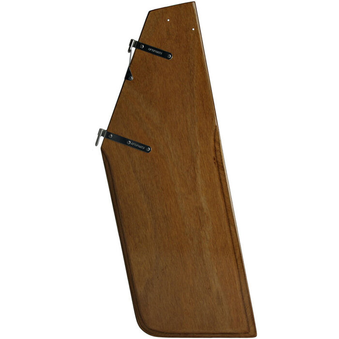 Optimist Rudderblade with Fitings Wood
