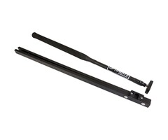 Optimist Tiller with Extension Black Anodized Aluminium