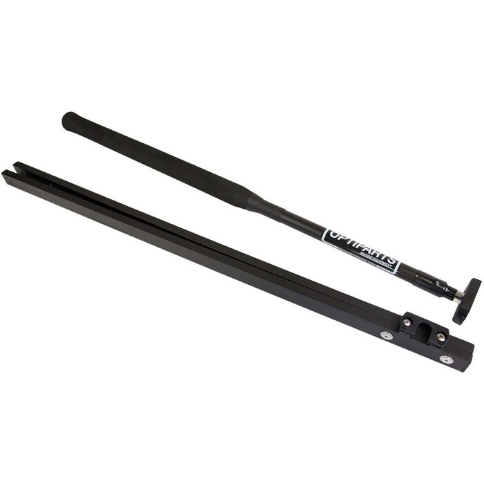 Optimist Tiller with Extension Black Anodized Aluminium
