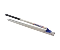 Optimist Tiller with Extension Silver Anodized Aluminium