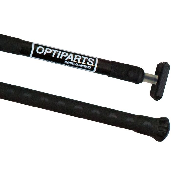 Optimist Helmstokverlenger 60cm x 20 mm X-Gripped Zwart