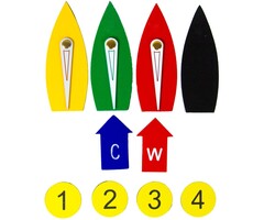 Magnetische Protest Boot Reiskit
