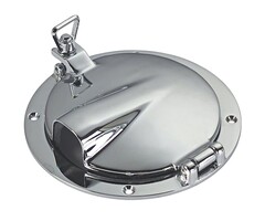 Hawse Pipe 150mm Chrome Plated