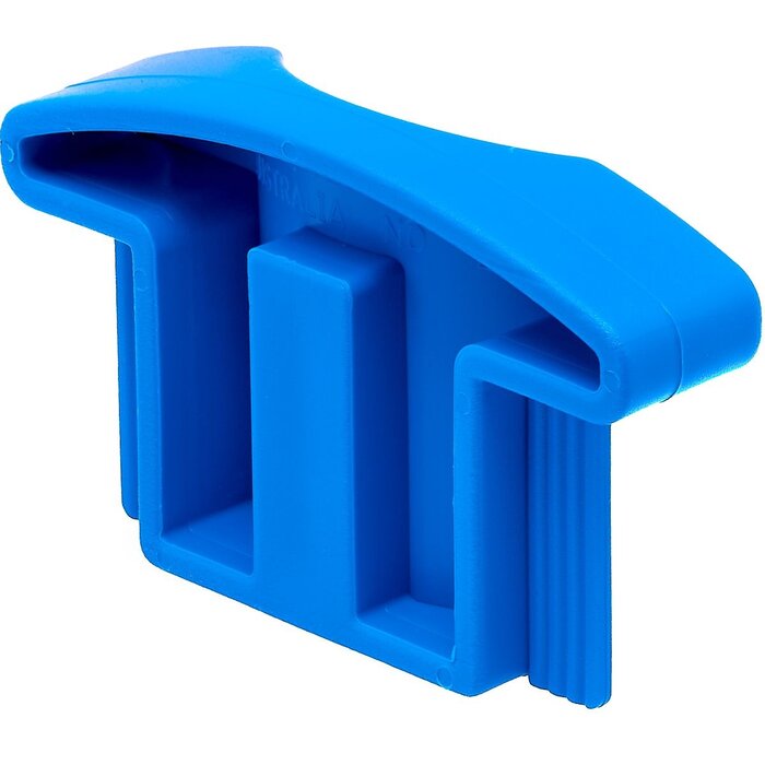 Mast Chock 10mm Gebogen Blauw