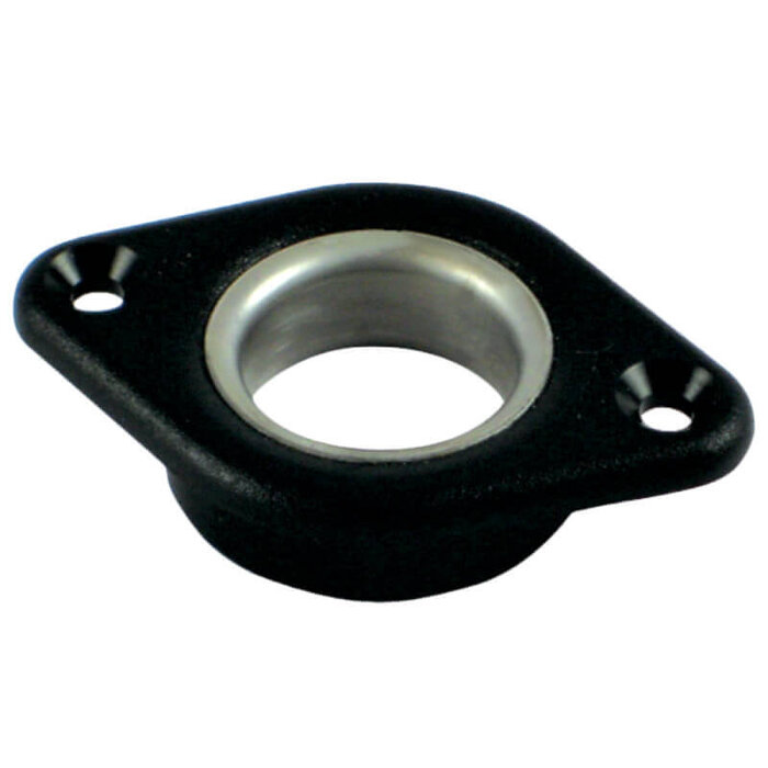 Dekdoorvoer 20mm Ovaal met Rvs