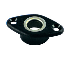 Dekdoorvoer 11mm Ovaal met Rvs