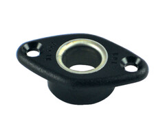 Dekdoorvoer 13mm Ovaal met Rvs