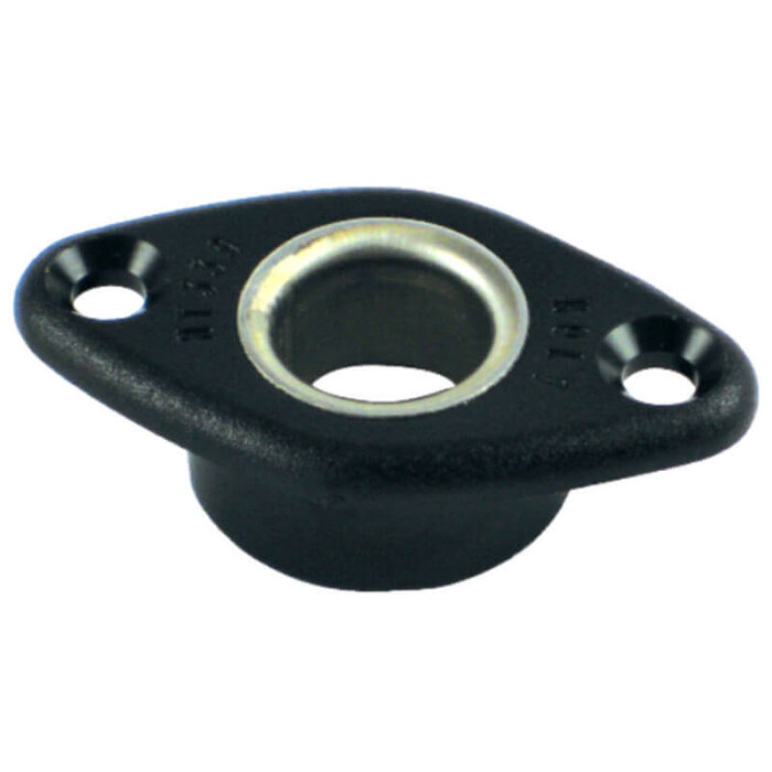 Dekdoorvoer 13mm Ovaal met Rvs