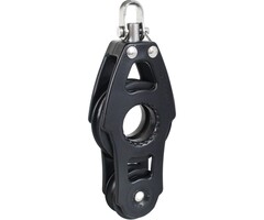 Nautos 57-39mm Fiddle Block with Swivel