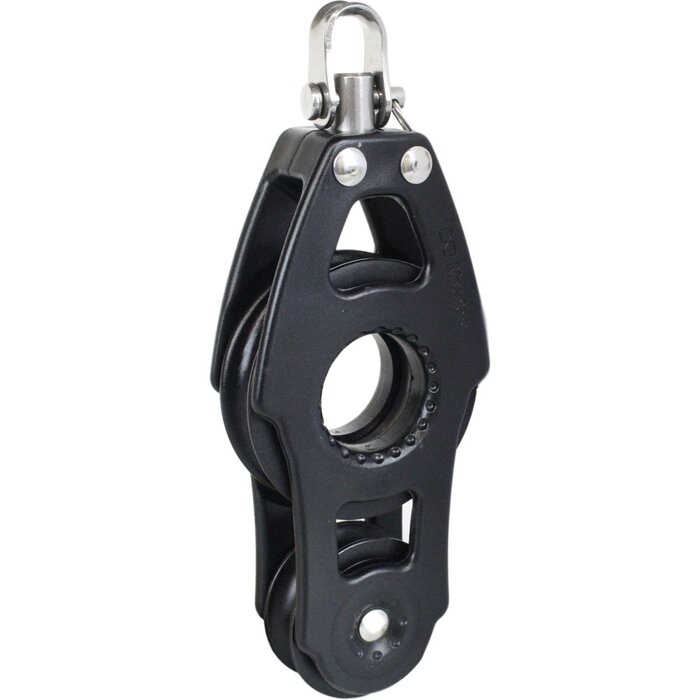 Nautos 57-39mm Fiddle Block with Swivel