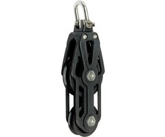 Nautos 80-50mm Fiddle Block with Swivel