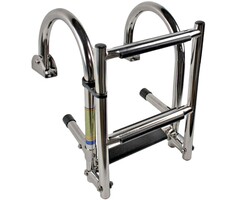 Opvouwbare Zwemtrap Rvs 3 Treden 73x25cm