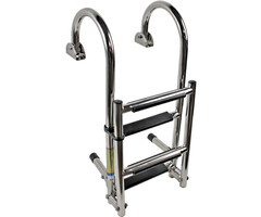 Folding Boat Ladder 4 Steps 92x25cm SS316