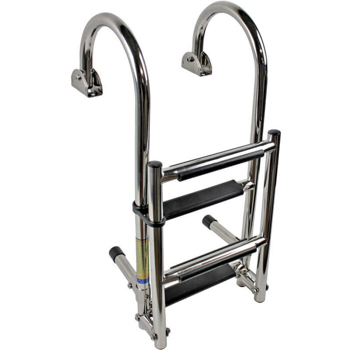 Opvouwbare Zwemtrap Rvs 4 Treden 92x25cm