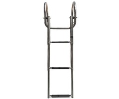 Folding Boat Platform & Dock Ladder 3 Steps SS316