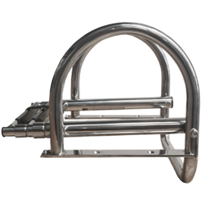 Folding Boat Platform & Dock Ladder 3 Steps SS316