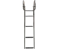 Folding Boat Platform & Dock Ladder 4 Steps SS316