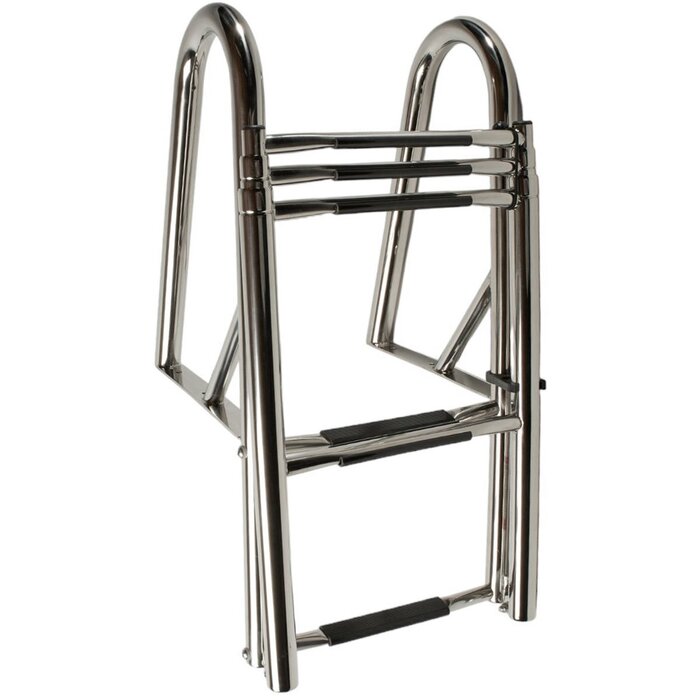 Folding & Telesopic Boat Platform & Dock Ladder 6 Steps SS316
