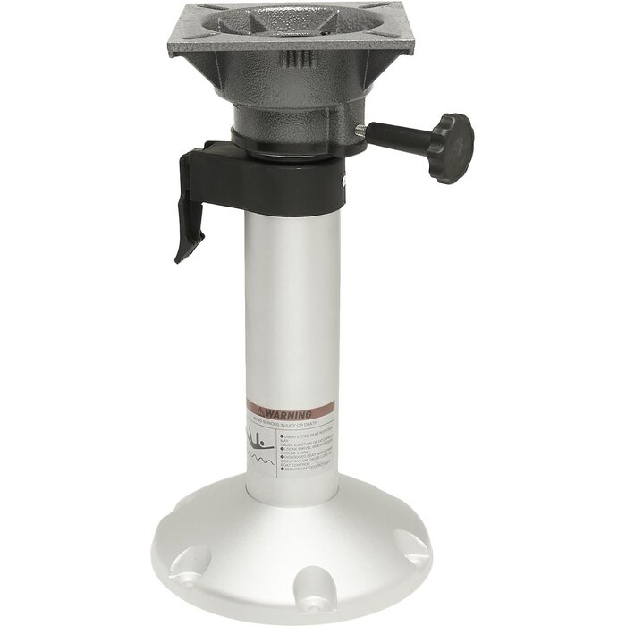 Adjustable Boat Seat Pedestal with Swivel 43-61cm