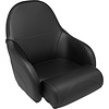 Flip-Up Boat Seat 58x57x66cm Carbon Look Black