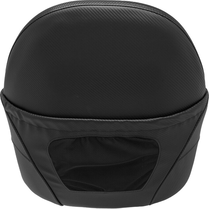 Flip-Up Boat Seat 58x57x66cm Carbon Look Black