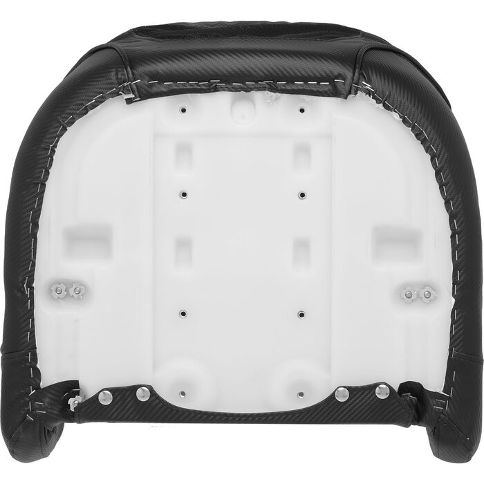 Flip-Up Boat Seat 58x57x66cm Carbon Look Black