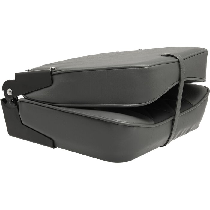 Folding Boat Seat 48x41x49cm Grey-Black