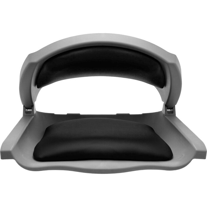 Folding Plastic Boat Seat Black