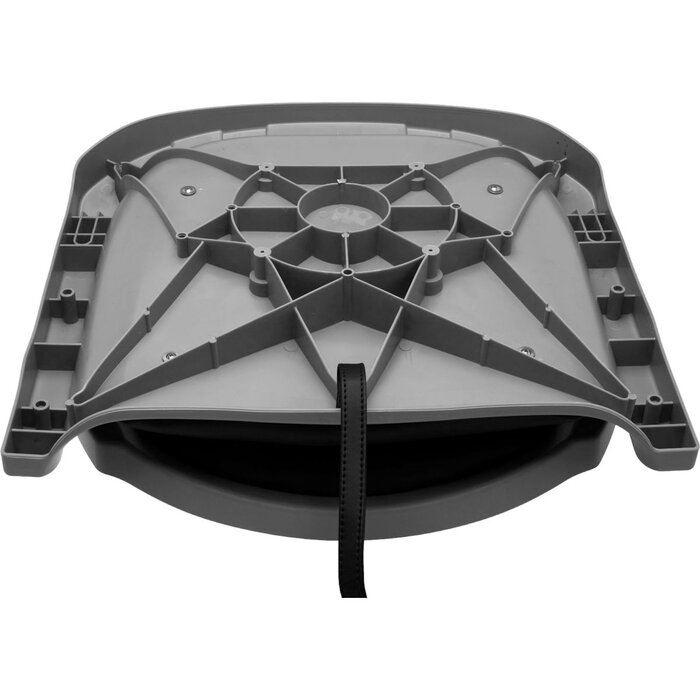 Folding Plastic Boat Seat Black