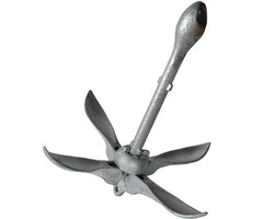 3.2kg Folding Grapnel Anchor Galvanized