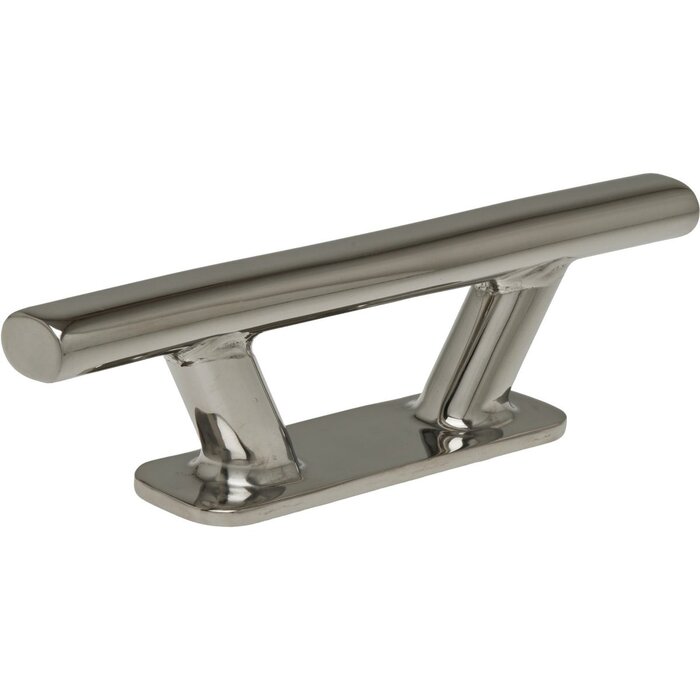 Cleat with Base Plate 205mm SS316