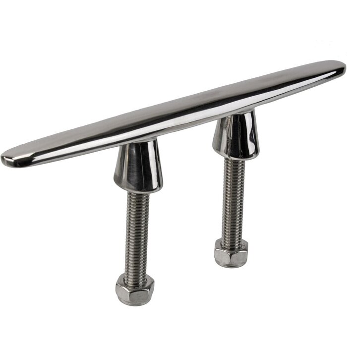 Rvs Kikker 150mm met Draadeind