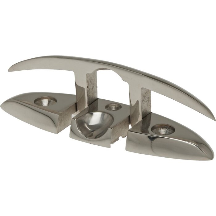 Folding Cleat 128mm SS316