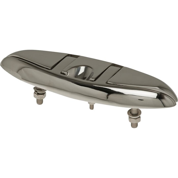 Folding Cleat with Studs 215mm SS316