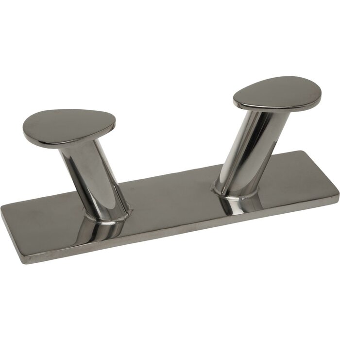 Dubbele Bolder 295x80mm Rvs