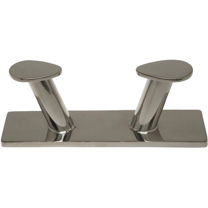 Dubbele Bolder 295x80mm Rvs