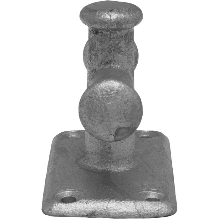 Cross Bollard 110x60mm Galvanized