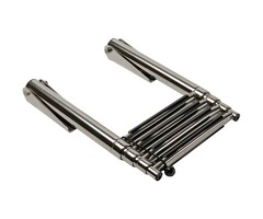 Folding & Telesopic Boat Platform Ladder 4 Steps SS316