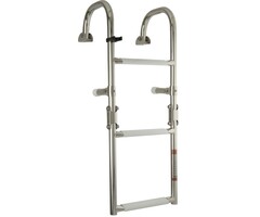 Folding Boat Ladder 3 Steps 69x26cm SS316