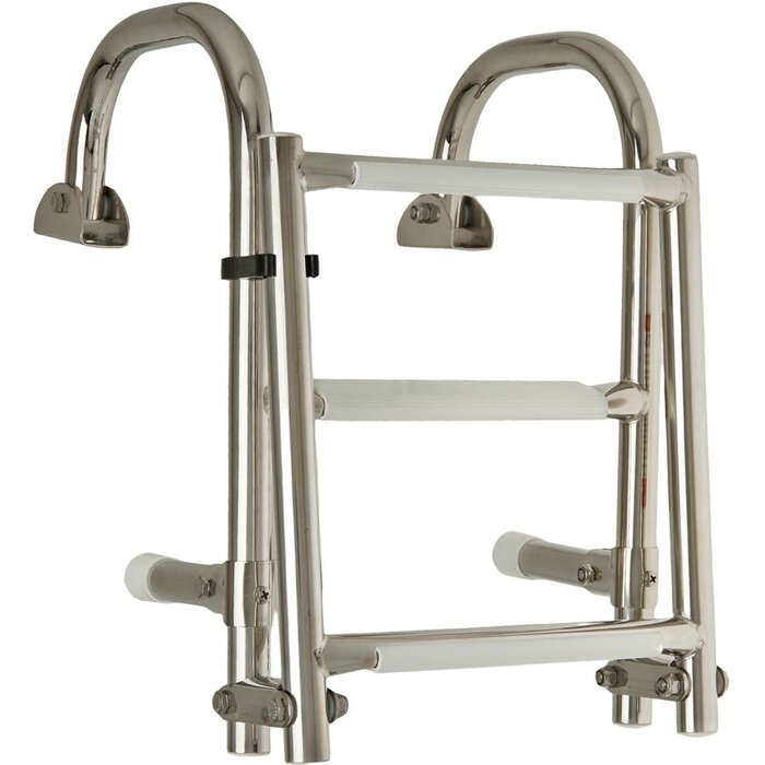 Opvouwbare Zwemtrap Rvs 3 Treden 69x26cm