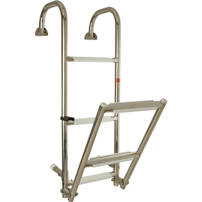 Folding Boat Ladder 5 Steps 116x26cm SS316